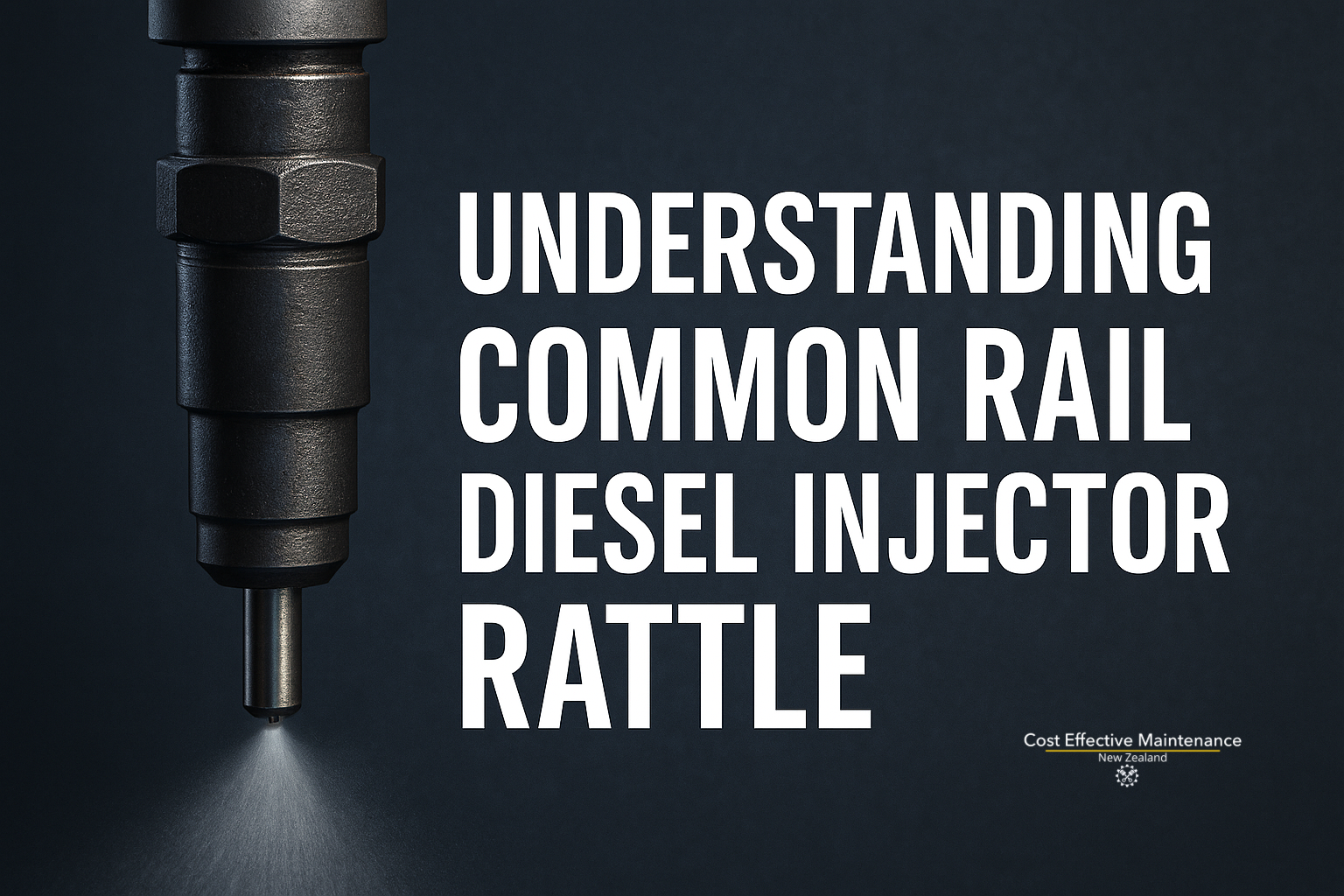 Common Rail Diesel Injector Rattle: Understanding Causes, Effects & Repair Solutions