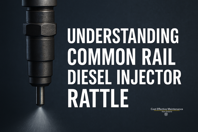 Common Rail Diesel Injector Rattle: Understanding Causes, Effects & Repair Solutions